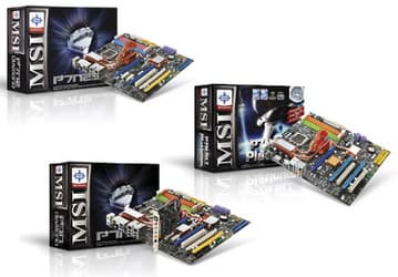 MSI выпускает системные платы P7N для игровых ПК